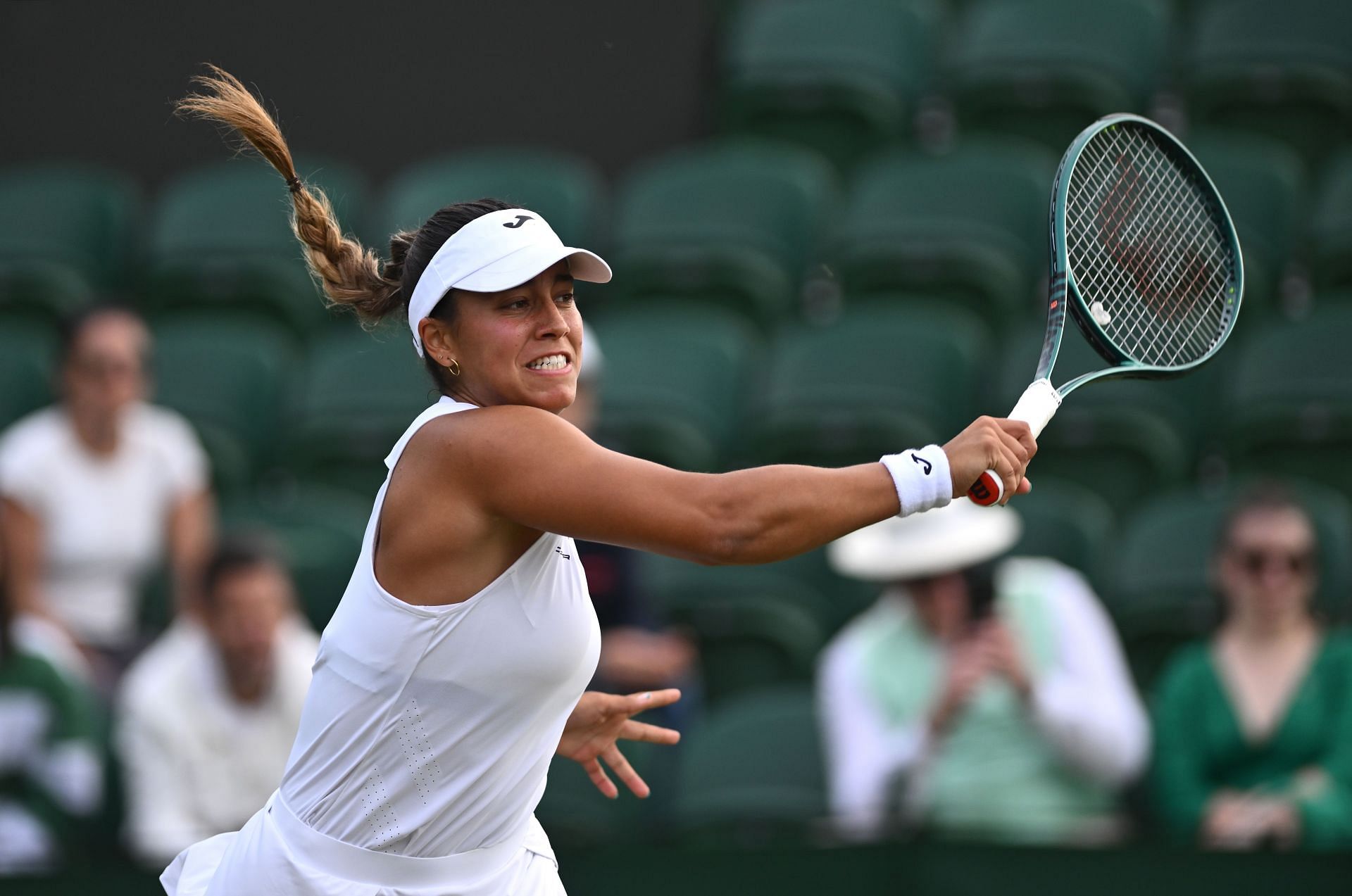 Jessica Bouzas Maneiro took out Sofia Kenin. (Source: Getty)